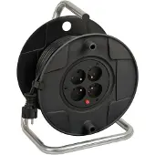 Brennenstuhl Kabelhaspel AK 260 40m H05VV-F 3G1,5 Zwart