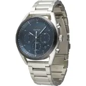 BOSS Analoog horloge 'TOP' enziaan / zilver