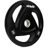 VirtuFit Olympische Rubberen Halterschijf - 20 kg