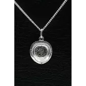 MOOYE ® - Collectie Zilveren Politiepet ketting hanger