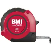 Bmi twoComp 472241021M Rolmaat 2 m Staal