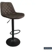 Molecule Rousseau 5570-1 Barstoel Madrid PU Donkerbruin
