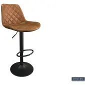 Molecule Barstoel Madrid PU Cognac