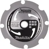 Makita Zaagblad PCD 165x20x2.3 4T 12G - B-33685