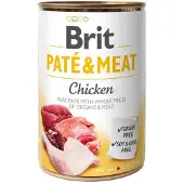Brit Kippenpaté En-vlees 400g 6 Eenheden