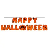 Springos Versieringsslinger - Halloween - Versiering - 200 cm - 2 Stuks