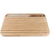 Pebbly Broodplank Pebbly Met Broodmes Naturel 36x26 cm