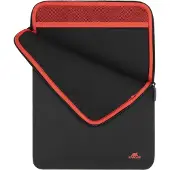Rivacase Hoes voor MacBook Air 15 inch - - Verticaal - Neopreen - Ultralicht - Zwart