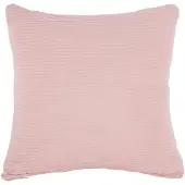 PT Living Sierkussen Zigzag Knitted Cotton Soft Pink