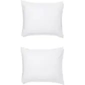 HEMA Kussenslopen 60x70cm katoen wit (wit)