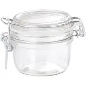 Bormioli Rocco Luchtdichte pot transparant glas 125 ml - Weckpotten