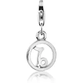 Nenalina - Bedel - Löwe Sternzeichen Anhänger 925 Silber - Dames