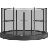 Akrobat Flat to the ground Trampoline Primus Antraciet 430 cm