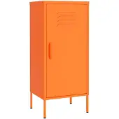 vidaXL Opbergkast 42,5x35x101,5 cm staal oranje