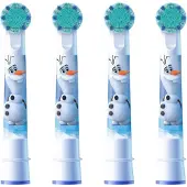 Oral-B Pro Kids Frozen - Opzetborstels - Extra zachte borstelharen - (4 stuks)