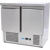 Maxima Koelwerkbank - 257 L - 90 cm - 2 Deuren