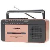 Crosley CT102A - Cassettespeler - Rosé goud & Grijs