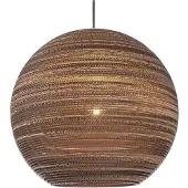 Graypants Scraplight Moon Hanglamp Natural | Moon 24 (Ø 61 cm)