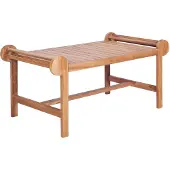 vidaXL Salontafel 100x50x45 cm, massief teakhout