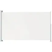 vidaXL Tuinscherm uittrekbaar 220x300 cm crème