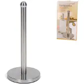 Gerimport Keukenrollen houder rvs zilver kleurig 34 cm - Keukenrolhouders