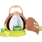 Klorofil Het Hazelnoothuis Speelset - Poppenhuis - Interactief kinderspeelgoed - Met figuur uit de "Raccoon" familie van wasberen - Speelgoed vanaf 18 maanden