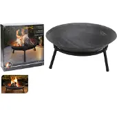 Huismerk Premium Vuurschaal Gietijzer Zwart - ø 50 cm