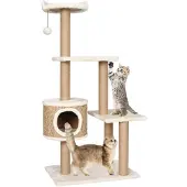 vidaXL Krabpaal voor katten, 123 cm, zeegras