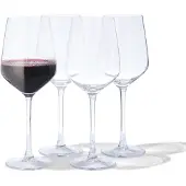 HEMA 4-pak Rodewijnglazen 490ml (transparant)