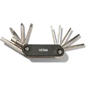 HEMA Fiets Gereedschapsset 10-in-1 (zwart)