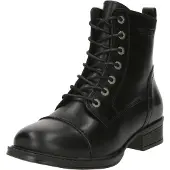 Ten points - Pandora Lace & Zip Boots - Hoge schoenen 36, zwart/grijs