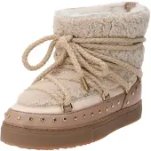 INUIKII Boots 'CURLY ROCK' beige