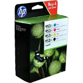 HP Inktcartridge 953XL (3HZ52AE) 4-kleuren Multipack Hoge capaciteit