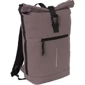 NEW REBELS Mart New York Oud Paars 21L Rugtas Rolltop Waterafstotend Laptop 15.6