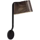 Secto Design Owalo 7030 Black laminate | Directly to the wall
