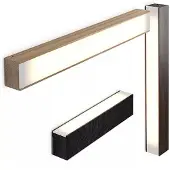 Tunto LED40 40cm wand/plafondlamp Direct licht Oak | Dali|Push (Standard) | 4000K