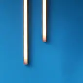 Tunto LED40 100cm wand/plafondlamp Indirect licht Ash | Dali|Push (Standard) | 2700K