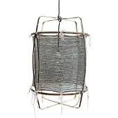 Ay Illuminate Hanglamp Z11 bamboe zwart cashmere ø48,5x72,5cm