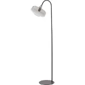 Light & Living Glazen Vloerlamp Solna Zwart