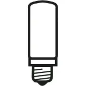 Flos LED Lamp E27 T38 - 2000lm 3000K - Dimbaar