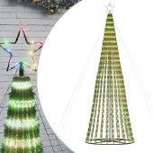 vidaXL LED-kerstboom 688 LEDs kleurrijk 300 cm