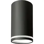 Spectrum - LED plafondspot CHLOE RING - 1x GU10 aansluiting - Mat zwart