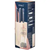 Opinel Intempora 2404, 5-delige messenset incl. blok