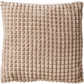 Dutch decor Sierkussen Rome Effen Beige 45 X 45 X 10 Cm