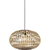 QAZQA Oosterse hanglamp bamboe 44 cm - Amira