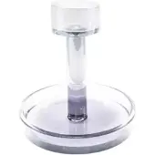 Home Society - kandelaar glas moos xl - 11.5x12cm transparant