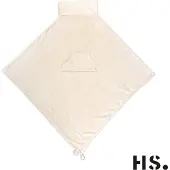 Home Society - Plaid Hoodie - Imitatiebont - Beige