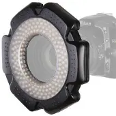 StudioKing Macro LED Ringlamp Dimbaar RL-160