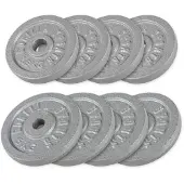 Gorilla Sports Halterschijf 5 kg Gietijzer