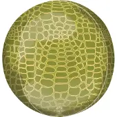 Anagram - Folieballon ORBZ Krokodillen print (45 cm)